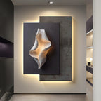 Modern LED Wall Lamps Minimalism Crystal Porcelain for Living Room Corridor Home Decoration Luster Hanging Painting Mural Light