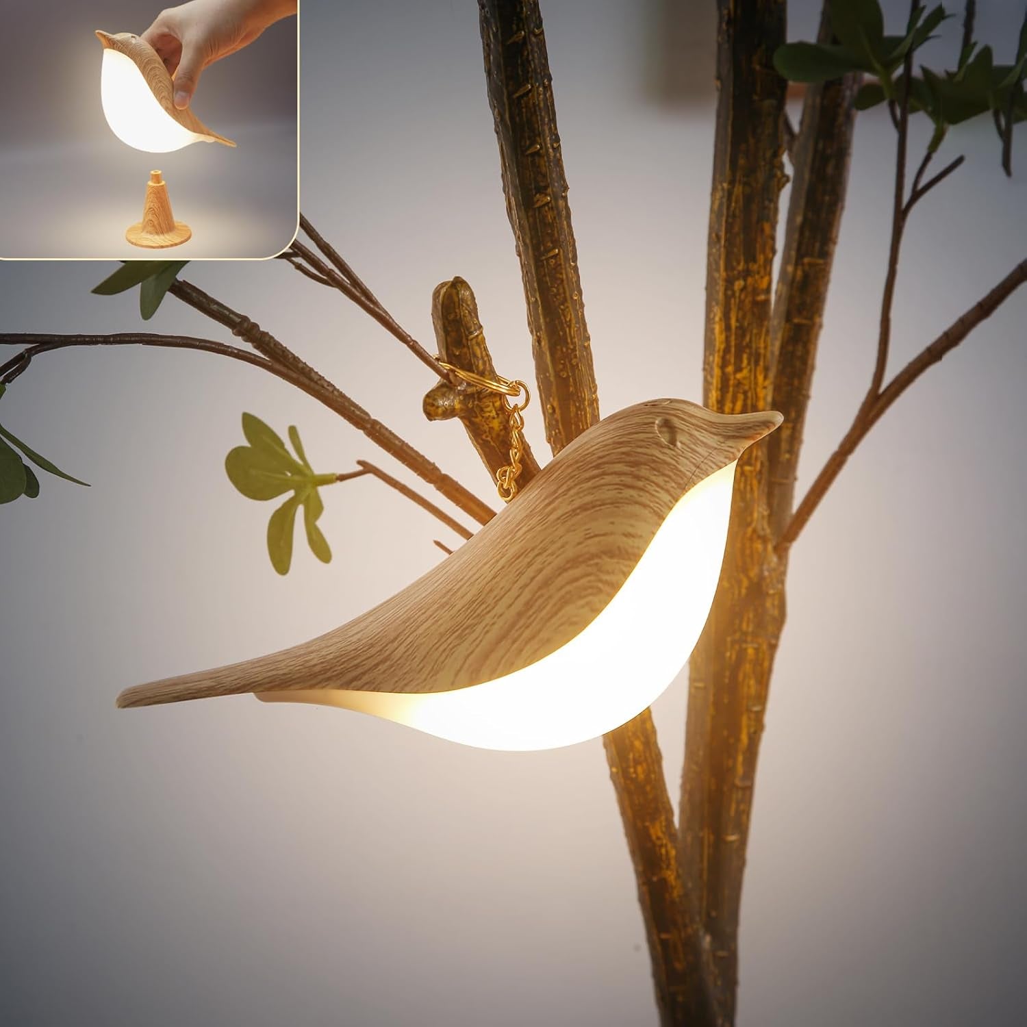 Bedside Lamps Bird Lamp Bird Decorations for the Home Small Lamps for Small Spac
