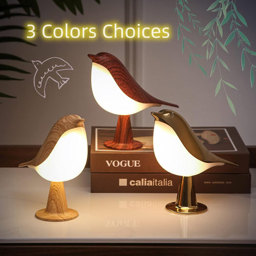 Bedside Lamps Bird Lamp Bird Decorations for the Home Small Lamps for Small Spac