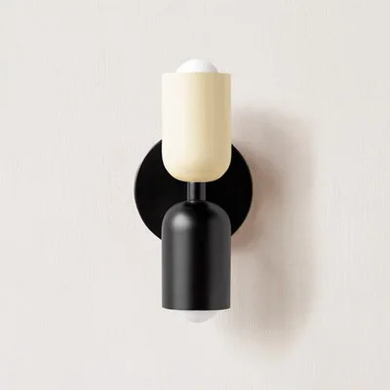 Nordic Wall Lamp LED Simple Macaron Wall Light Home Indoor Lights Bedroom Bedside Study Living Room Decoration Lighting Fixtures
