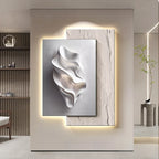 Modern LED Wall Lamps Minimalism Crystal Porcelain for Living Room Corridor Home Decoration Luster Hanging Painting Mural Light