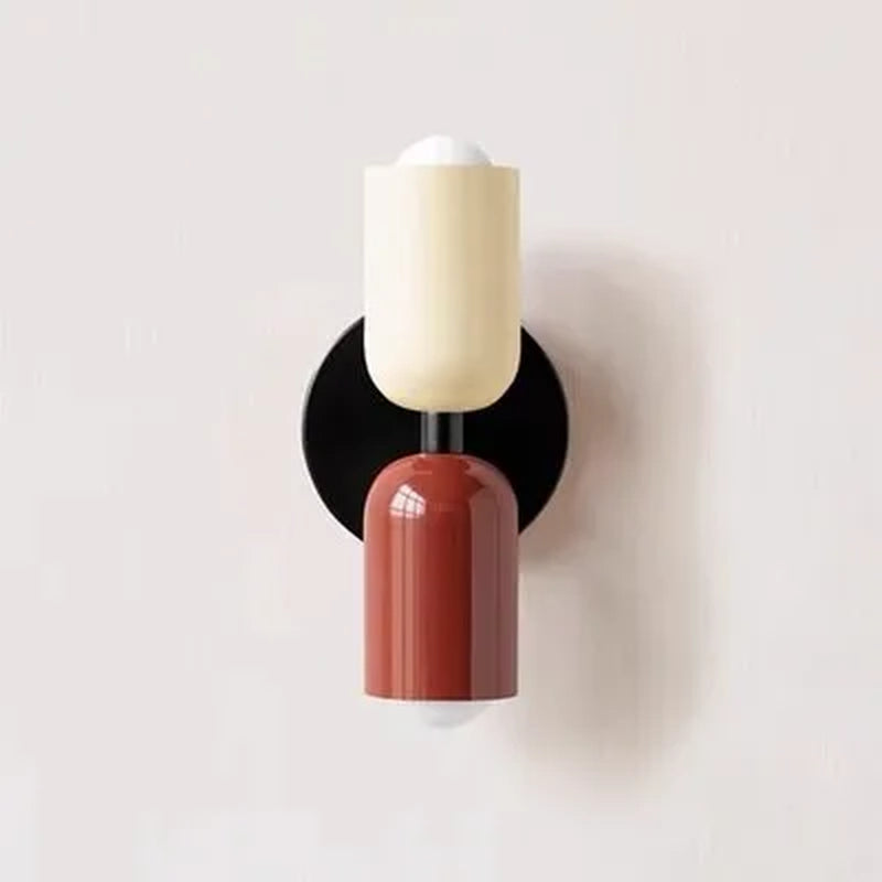 Nordic Wall Lamp LED Simple Macaron Wall Light Home Indoor Lights Bedroom Bedside Study Living Room Decoration Lighting Fixtures
