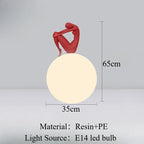 Abstract Humanoid Floor Lamp