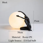 Abstract Humanoid Floor Lamp