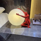 Abstract Humanoid Floor Lamp