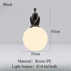 Abstract Humanoid Floor Lamp