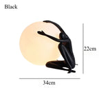 Abstract Humanoid Floor Lamp