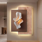 Modern LED Wall Lamps Minimalism Crystal Porcelain for Living Room Corridor Home Decoration Luster Hanging Painting Mural Light