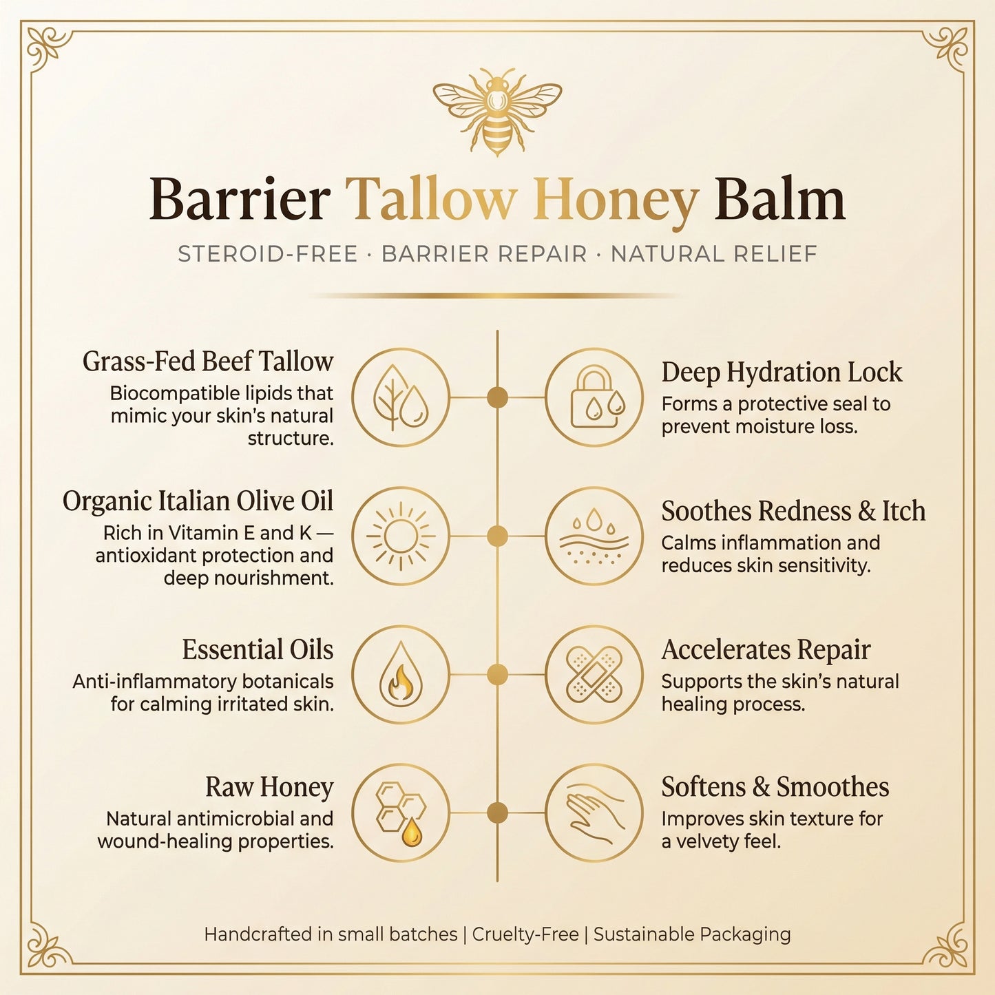 Tallow Honey Recovery Balm