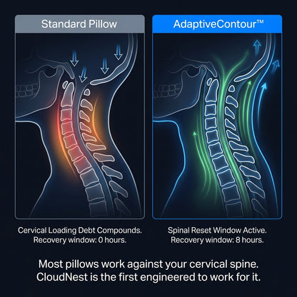CloudNest™ Ergonomic Pillow