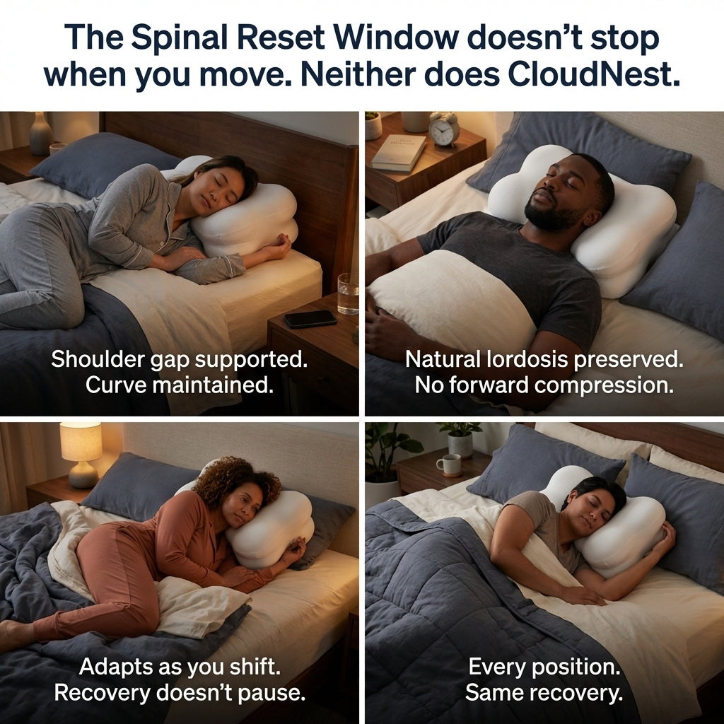 CloudNest™ Ergonomic Pillow