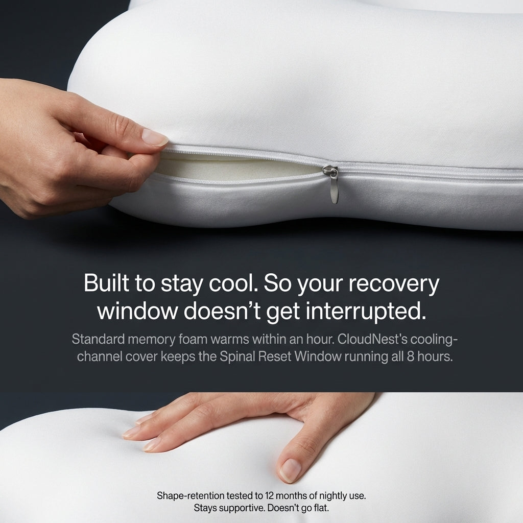 CloudNest™ Ergonomic Pillow