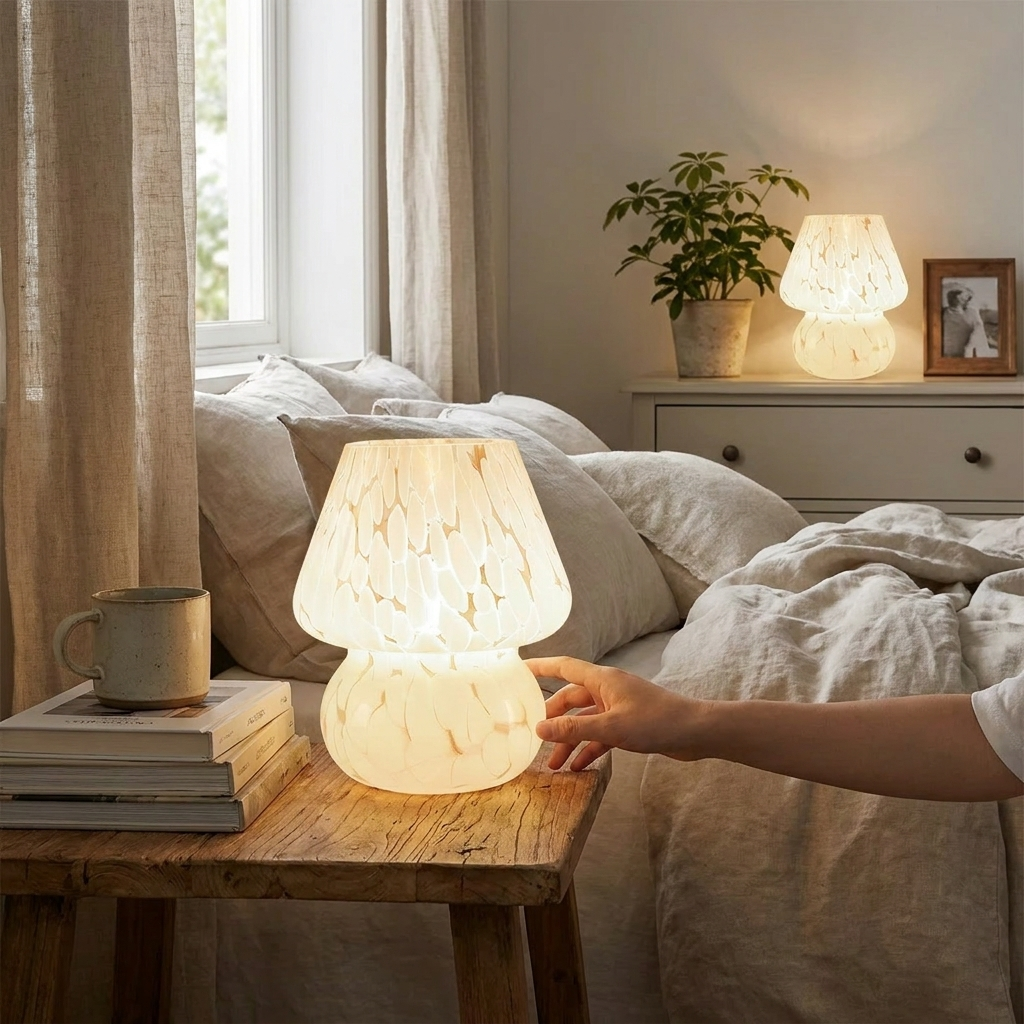 Mushroom Table Lamps lifestyle