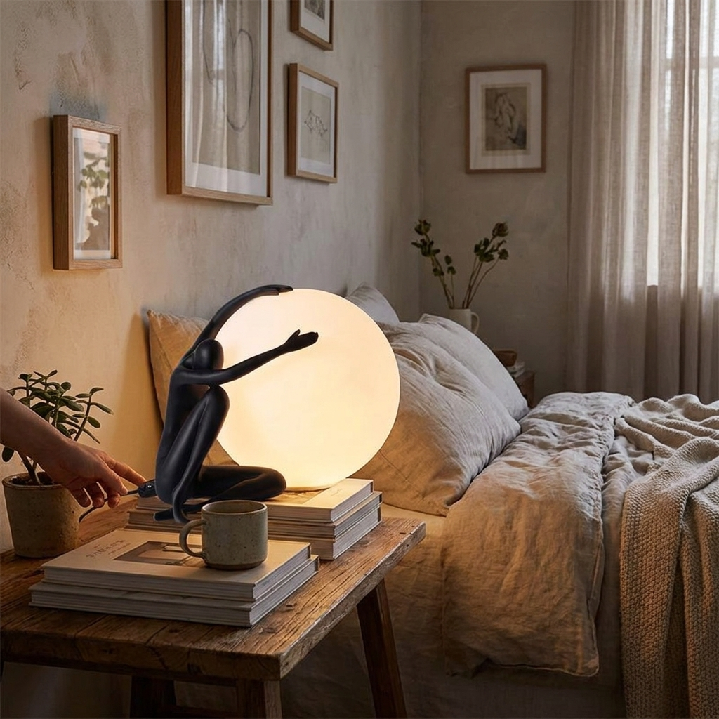Nordic Art Floor Lamp lifestyle