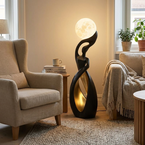Artistic Lady Floor Lamp lifestyle