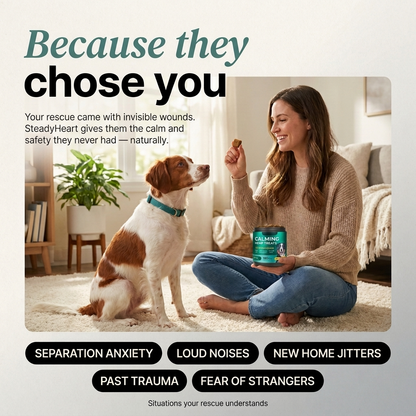 SteadyHeart Calming Support Chews for Dogs